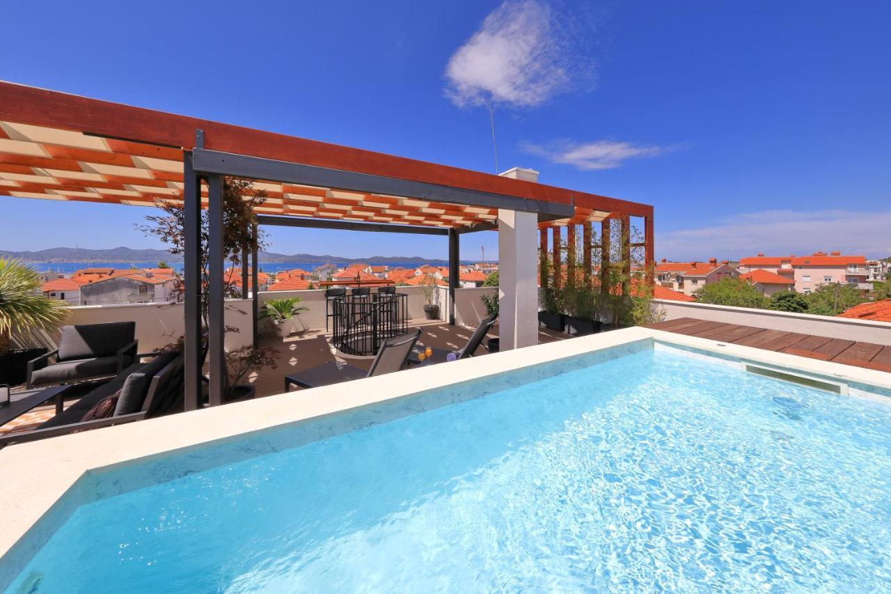 Penthouse Diem - Private Pool With Sea View Zadar Buitenkant foto