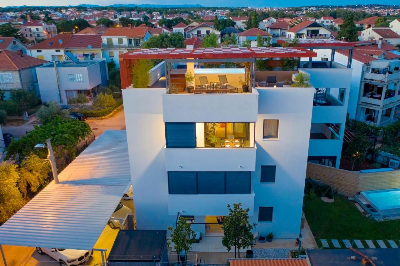 Penthouse Diem - Private Pool With Sea View Zadar Buitenkant foto