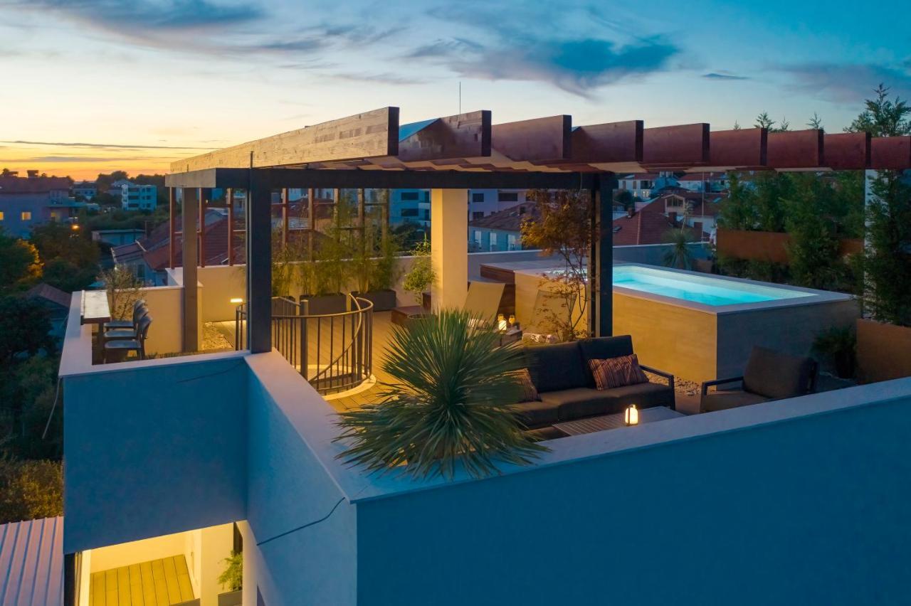 Penthouse Diem - Private Pool With Sea View Zadar Buitenkant foto