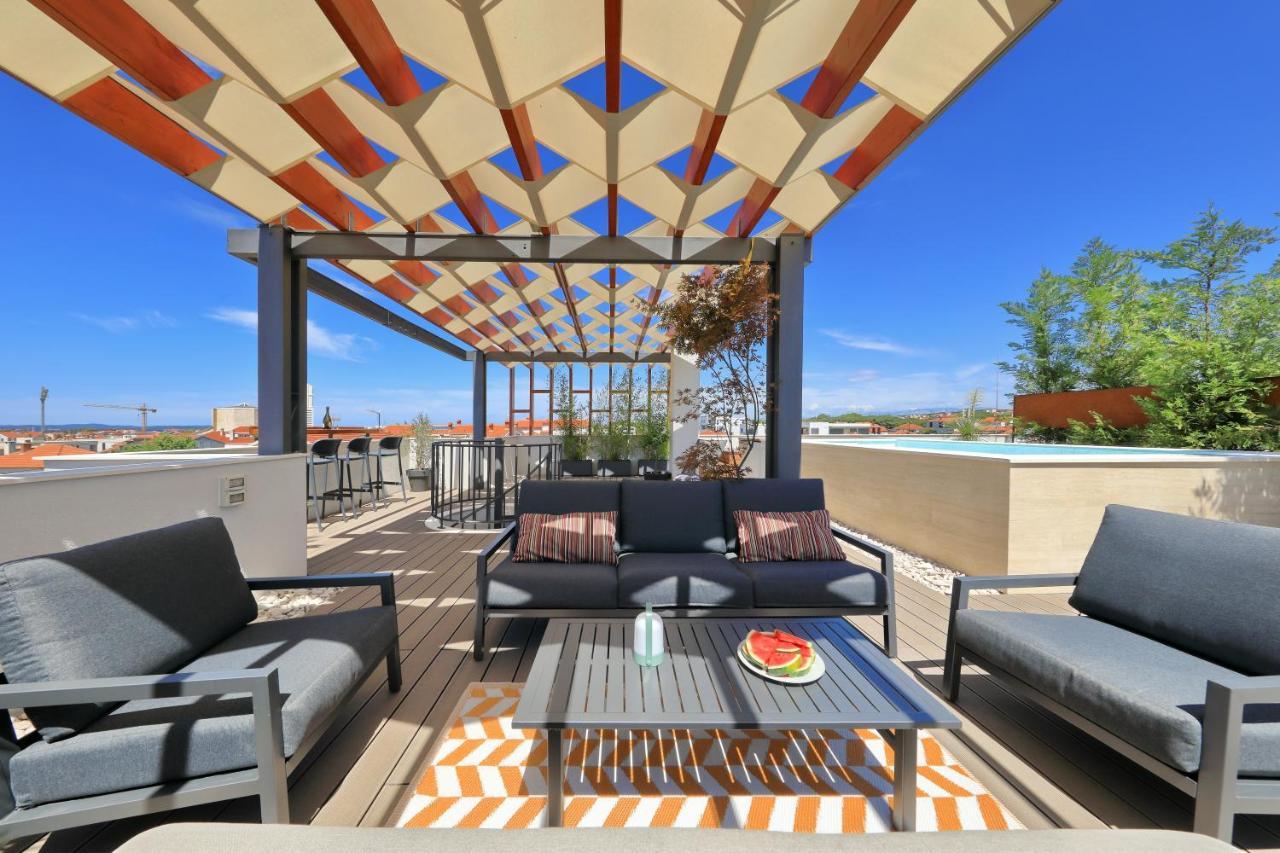 Penthouse Diem - Private Pool With Sea View Zadar Buitenkant foto