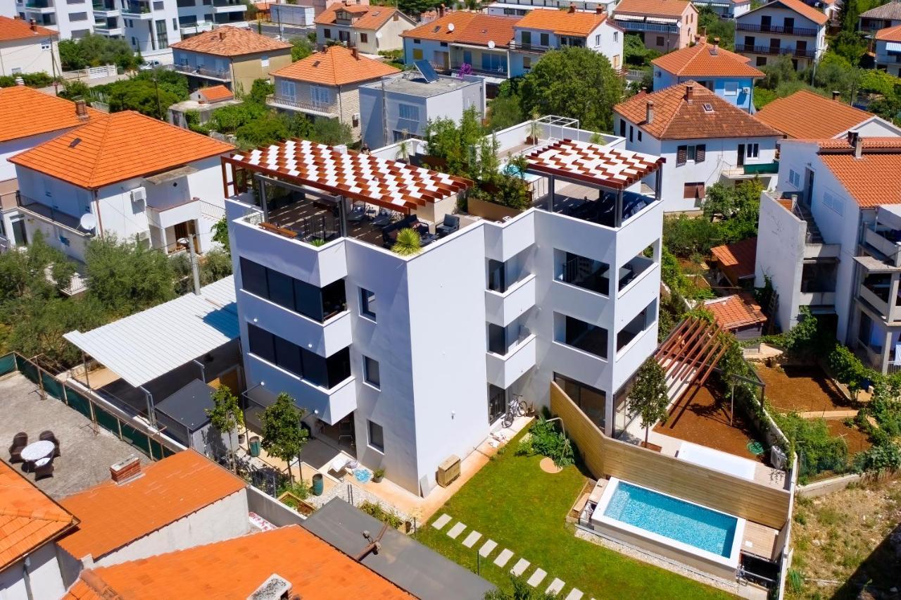 Penthouse Diem - Private Pool With Sea View Zadar Buitenkant foto