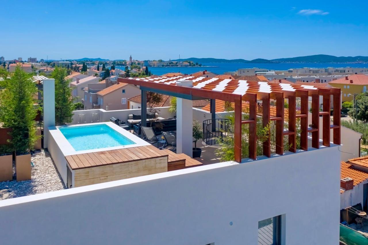 Penthouse Diem - Private Pool With Sea View Zadar Buitenkant foto