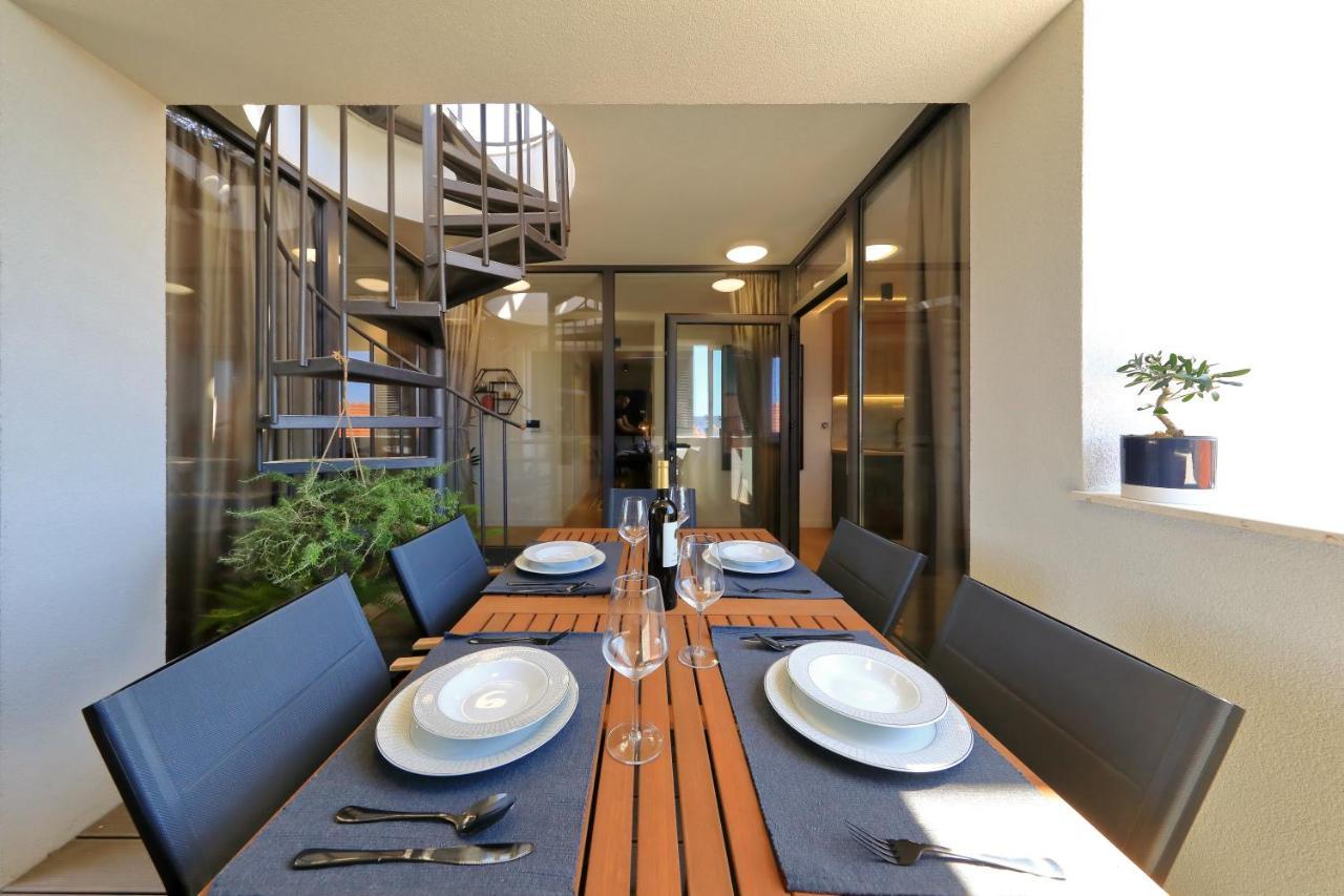 Penthouse Diem - Private Pool With Sea View Zadar Buitenkant foto