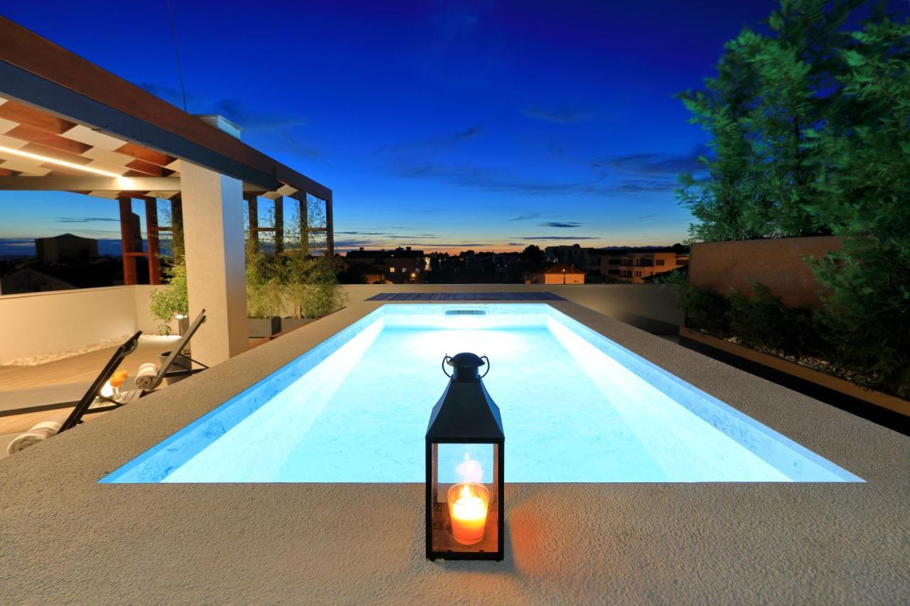 Penthouse Diem - Private Pool With Sea View Zadar Buitenkant foto