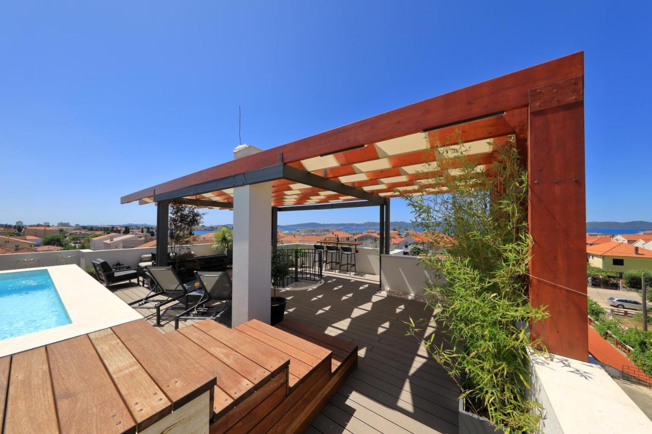 Penthouse Diem - Private Pool With Sea View Zadar Buitenkant foto